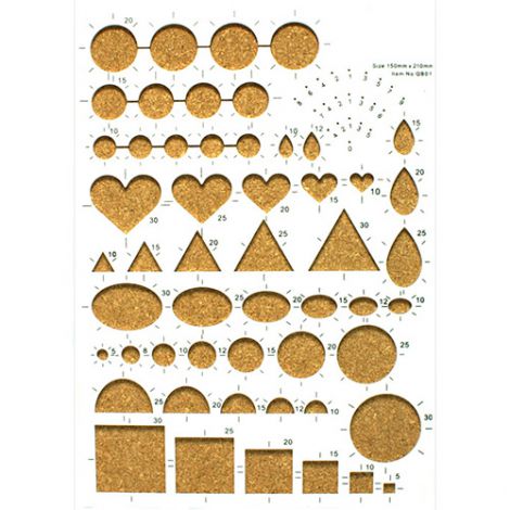 Szablon do Quillingu Creative Hobby 15x21cm